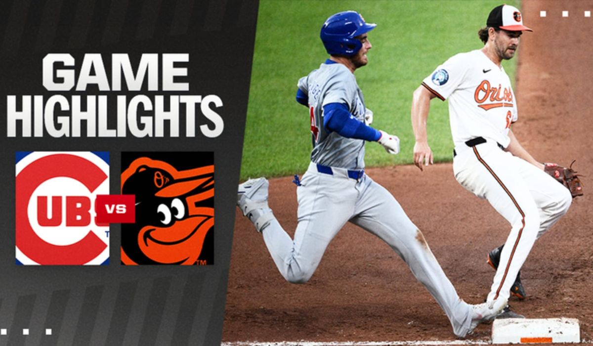 chicago cubs vs baltimore orioles match player stats