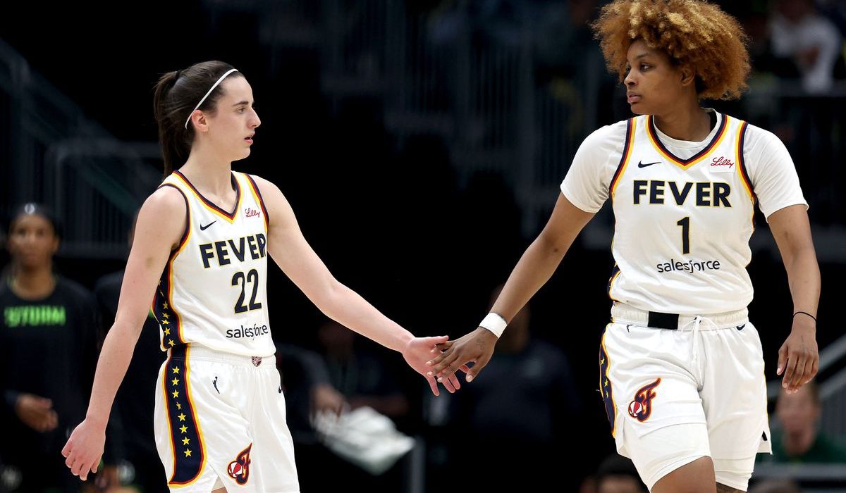 new york liberty vs indiana fever match player stats,