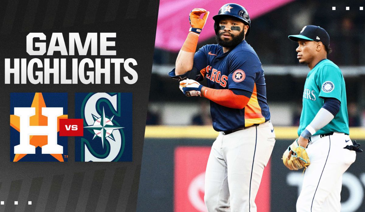 houston astros vs seattle mariners match player stats