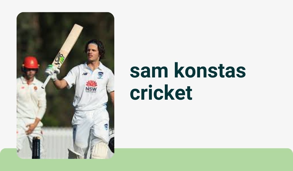 sam konstas cricket